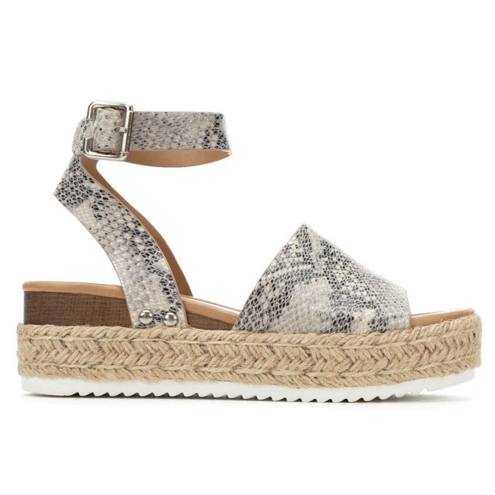 NWT Soda Python Sandals - Picture 3 of 13